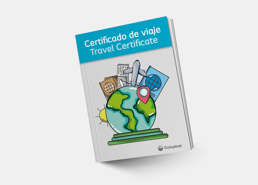 Certificado de viaje infantil